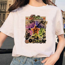 Load image into Gallery viewer, LUSLOS Kawaii Girl Print T Shirt Women Tshirt Summer Short Sleeve Casual White Tee Shirts Streetwear Femme Graphic Tees ForWomen
