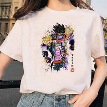 Load image into Gallery viewer, LUSLOS Kawaii Girl Print T Shirt Women Tshirt Summer Short Sleeve Casual White Tee Shirts Streetwear Femme Graphic Tees ForWomen
