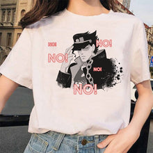 Load image into Gallery viewer, LUSLOS Kawaii Girl Print T Shirt Women Tshirt Summer Short Sleeve Casual White Tee Shirts Streetwear Femme Graphic Tees ForWomen
